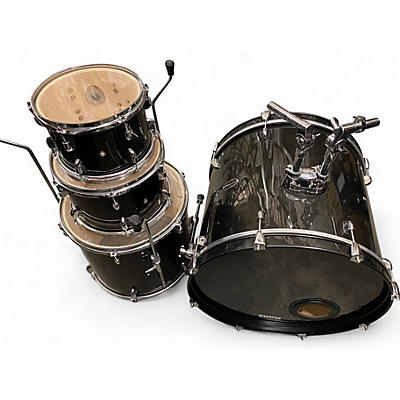 Used PDP by DW 4 Piece CENTER STAGE Black Drum Kit