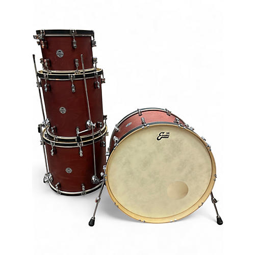 Used PDP by DW 4 Piece CONCEPT MAPLE CLASSIC OXBLOOD RED Drum Kit OXBLOOD RED