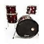 Used PDP by DW 4 Piece CX Series Wine Red Drum Kit Wine Red