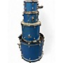 Used PDP by DW 4 Piece Center Stage Blue Drum Kit Blue