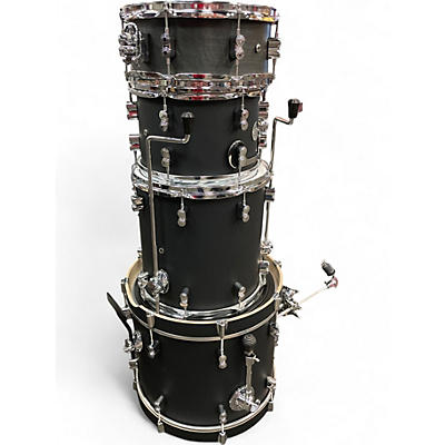 Used PDP by DW 4 Piece Concept MAPLE Black Drum Kit