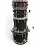 Used PDP by DW 4 Piece Concept MAPLE Black Drum Kit Black