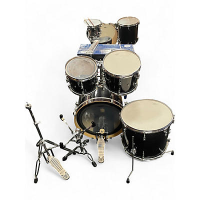 Used PDP by DW 4 Piece Concept Maple Series Trans Black Drum Kit