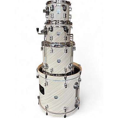 Used PDP by DW 4 Piece Concept Series Antique Ivory Drum Kit