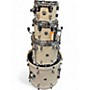 Used PDP by DW 4 Piece Concept Series Maple TWISTED IVORY Drum Kit TWISTED IVORY