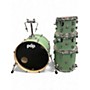 Used PDP by DW 4 Piece Concept Series Seafoam Green Drum Kit Seafoam Green