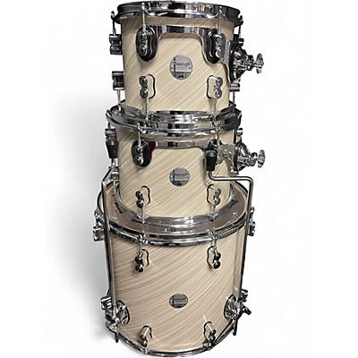 Used PDP by DW 4 Piece Concept Series Twisted Ivory Drum Kit