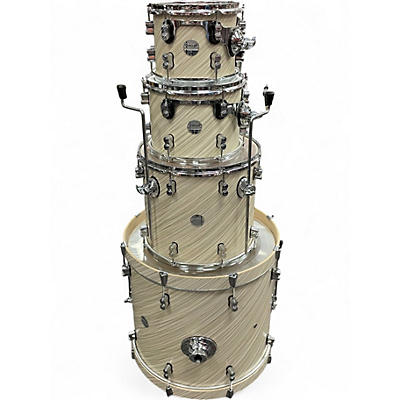 Used PDP by DW 4 Piece Concept Series Twisted Ivory Drum Kit