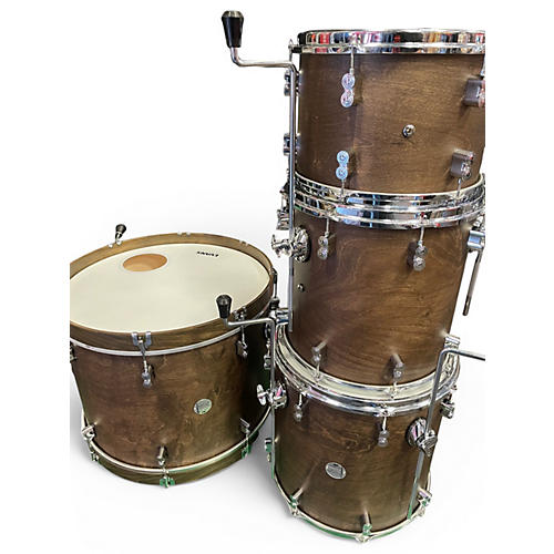 Used PDP by DW 4 Piece Concept Series Walnut Drum Kit Walnut