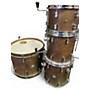 Used PDP by DW 4 Piece Concept Series Walnut Drum Kit Walnut