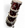 Used PDP by DW 4 Piece EZ SERIES Wine Red Drum Kit Wine Red