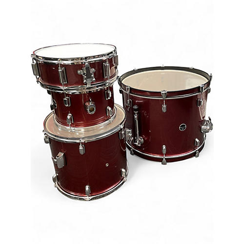 Used PDP by DW 4 Piece Encore Metallic Red Drum Kit Metallic Red