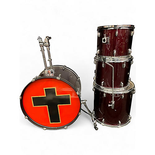 Used PDP by DW 4 Piece Encore Red Drum Kit Red