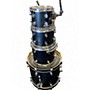 Used PDP by DW 4 Piece F-Series Black Drum Kit Black