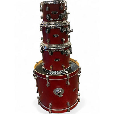 Used PDP by DW 4 Piece FS SERIES RED Drum Kit