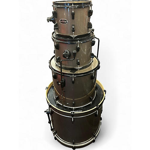 Used PDP by DW 4 Piece Mainstage GREY SPARKLE Drum Kit GREY SPARKLE