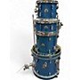Used PDP by DW 4 Piece NEW YORKER Metallic Blue Drum Kit Metallic Blue