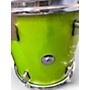 Used PDP by DW 4 Piece New Yorker Green Sparkle Drum Kit Green Sparkle