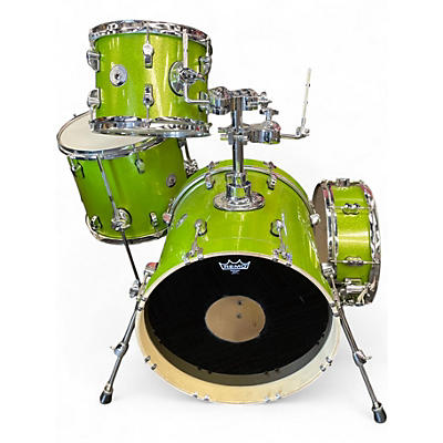 Used PDP by DW 4 Piece New Yorker Metallic Green Drum Kit