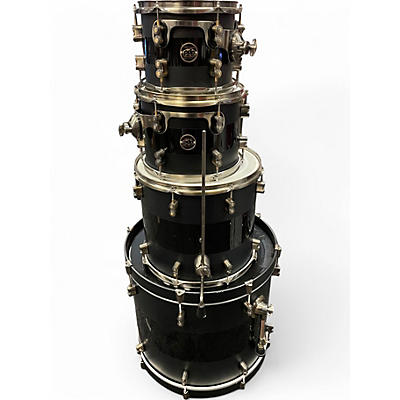 Used PDP by DW 4 Piece  PDP By DW 4 piece 20th Anniversary 4-Piece Maple Shell Pack Black Drum Kit