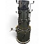 Used PDP by DW 4 Piece double drive dark green Drum Kit dark green