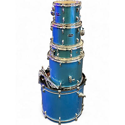 Used PDP by DW 5 Piece CENTER STAGE Blue Drum Kit
