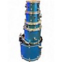 Used PDP by DW 5 Piece CENTER STAGE Blue Drum Kit Blue