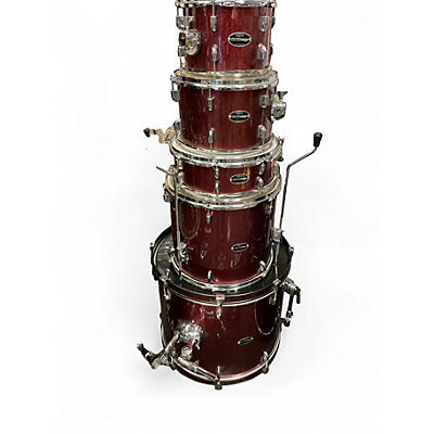 Used PDP by DW 5 Piece CENTERSTAGE RED SPARKLE Drum Kit