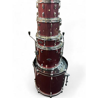 PDP by DW Used PDP by DW 5 Piece CenterStage Metallic Maroon Drum Kit