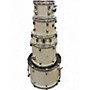 Used PDP by DW 5 Piece Centerstage Diamond White Drum Kit Diamond White