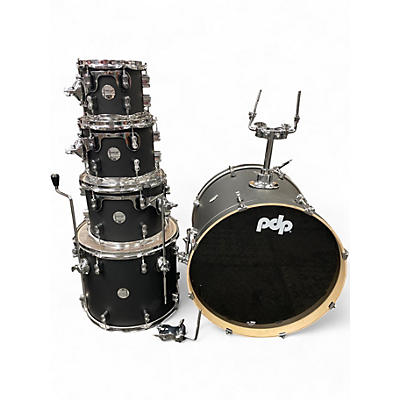 Used PDP by DW 5 Piece Concept Maple Black Drum Kit