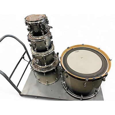 Used PDP by DW 5 Piece Concept Maple Silver to Black Fade Drum Kit