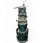 Used PDP by DW 5 Piece Concept Series Blue Drum Kit Blue
