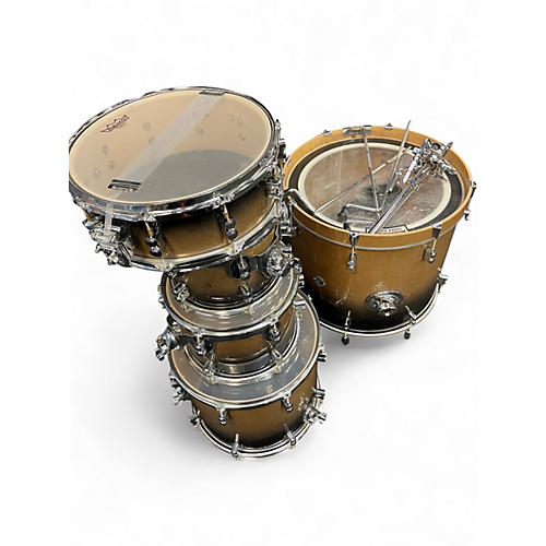 Used PDP by DW 5 Piece Concept Series NATURAL CHARCOAL FADE Drum Kit NATURAL CHARCOAL FADE