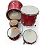 Used PDP by DW 5 Piece Concept Series Red Drum Kit Red