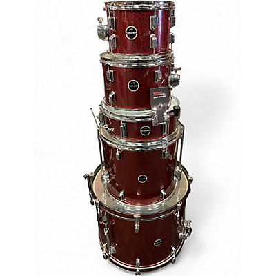 Used PDP by DW 5 Piece ENCORE Ruby Red Drum Kit