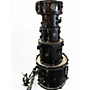Used PDP by DW 5 Piece ENCORE SERIES BLACK SPARKLE Drum Kit BLACK SPARKLE