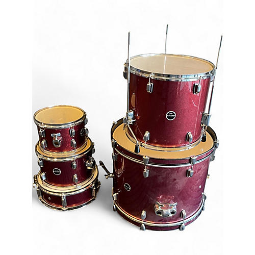 PDP by DW Used PDP by DW 5 Piece ENCORE SERIES Candy Apple Red Drum Kit Candy Apple Red