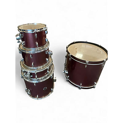 Used PDP by DW 5 Piece ENCORE SPARKLE RED Drum Kit