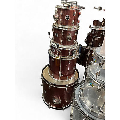 Used PDP by DW 5 Piece ENCORE WINE SPARKLE Drum Kit