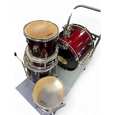 Used PDP by DW 5 Piece EZ RED SPARKLE Drum Kit