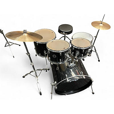 Used PDP by DW 5 Piece Encore Black Drum Kit