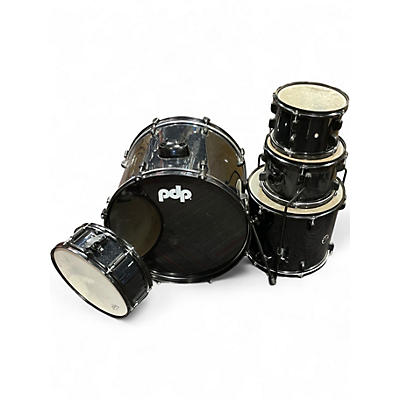 Used PDP by DW 5 Piece Encore  Black Onyx Drum Kit