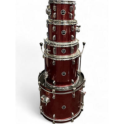 Used PDP by DW 5 Piece Encore Complete 5-Piece Drum Set With Hardware Ruby Red Drum Kit