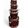 Used PDP by DW 5 Piece Encore Complete 5-Piece Drum Set With Hardware Ruby Red Drum Kit Ruby Red