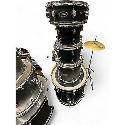 Used PDP by DW 5 Piece FS Birch Drumset Satin Black Drum Kit