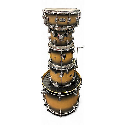Used PDP by DW 5 Piece FS Series Brown Satin Burst Drum Kit