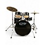 Used PDP by DW 5 Piece Junior Drum Kit Black Drum Kit Black