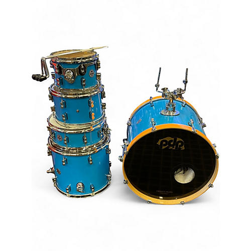 Used PDP by DW 5 Piece LIMITED EDITION Blue Drum Kit Blue