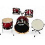 Used PDP by DW 5 Piece M5 Maple series Red Drum Kit Red